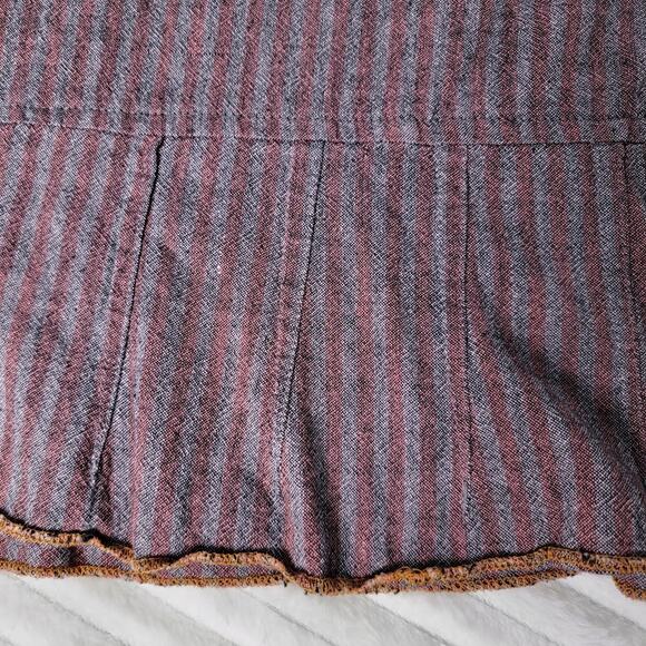 Tribe Art You Wear Boho Beachy Tank M Handwoven Cotton Cottagecore Festival Top - Picture 8 of 9